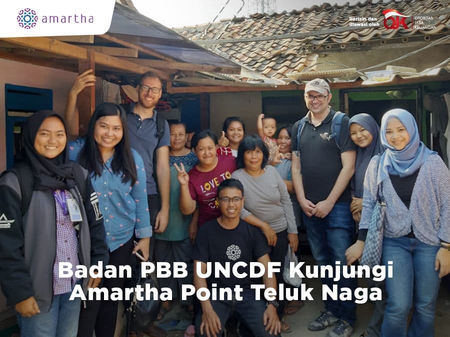 UNCDF Kunjungi Amartha Point Teluk Naga