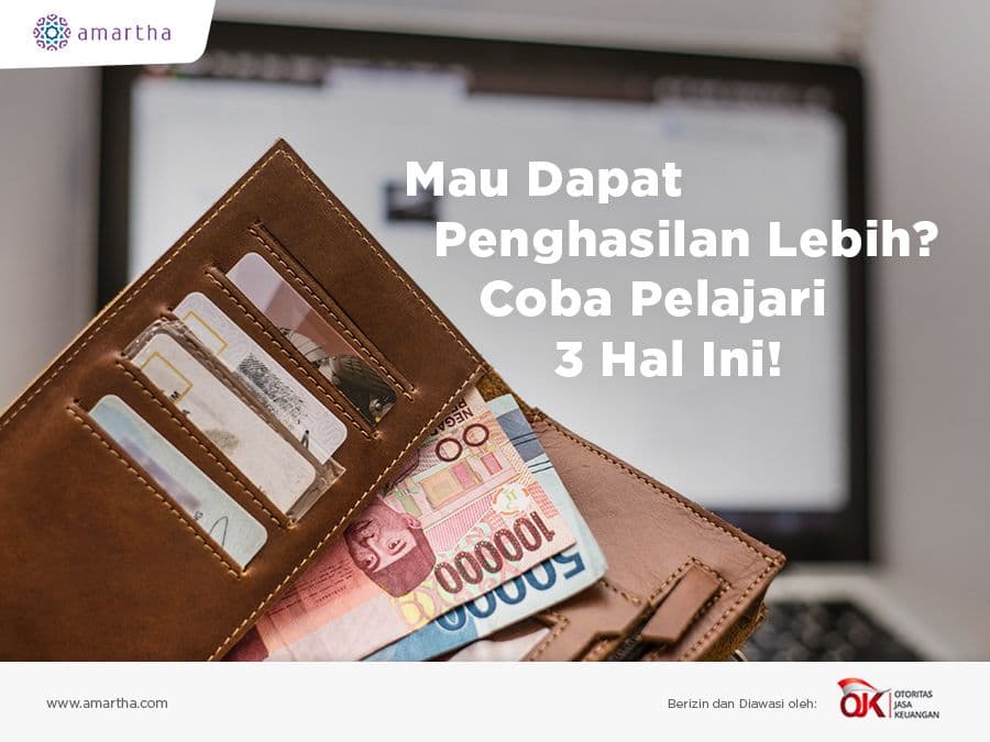 3 Jenis Pendapatan Ini Wajib Kamu Miliki!