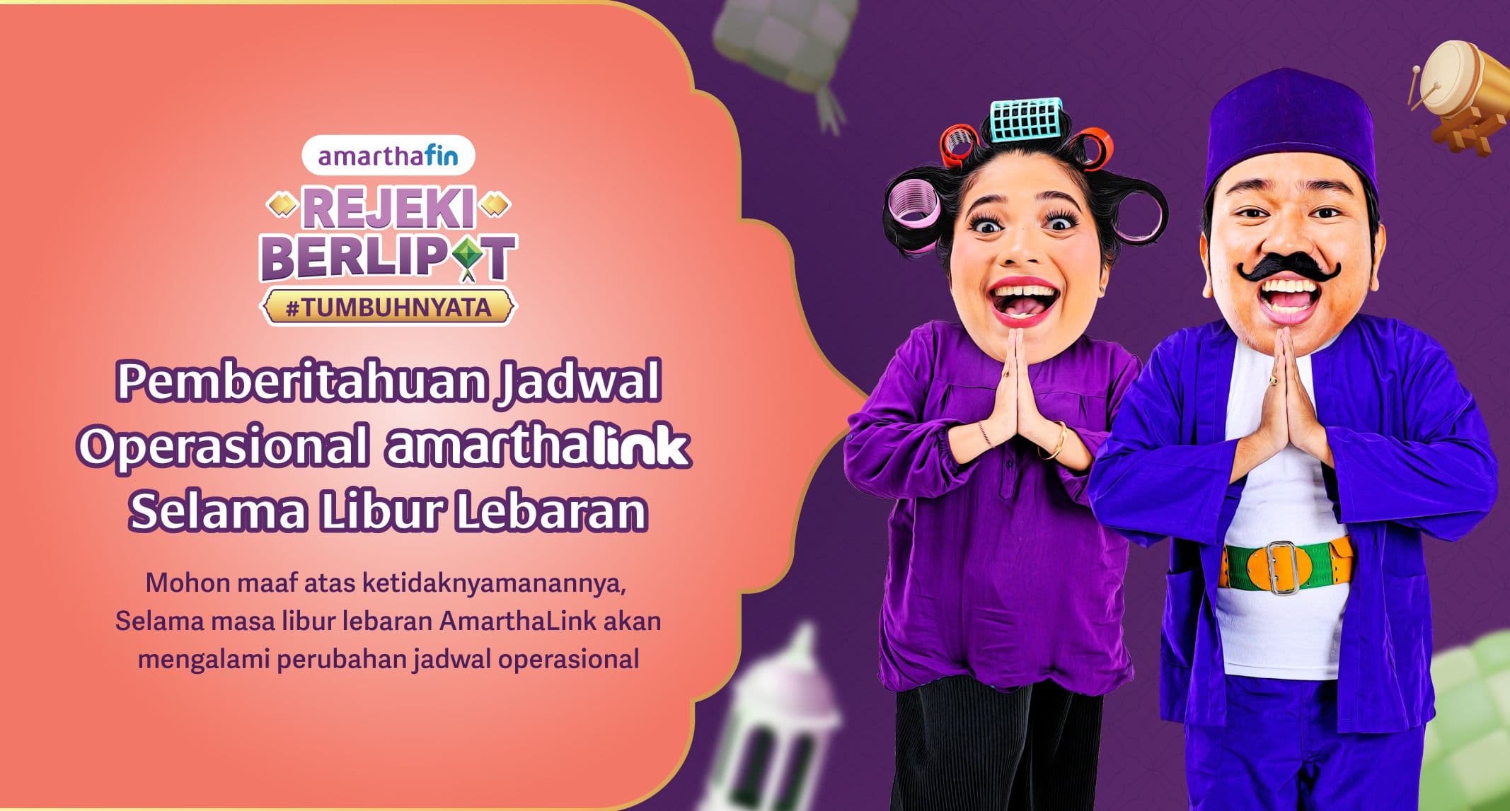 Pemberitahuan Jadwal Operasional AmarthaLink Selama Libur Lebaran