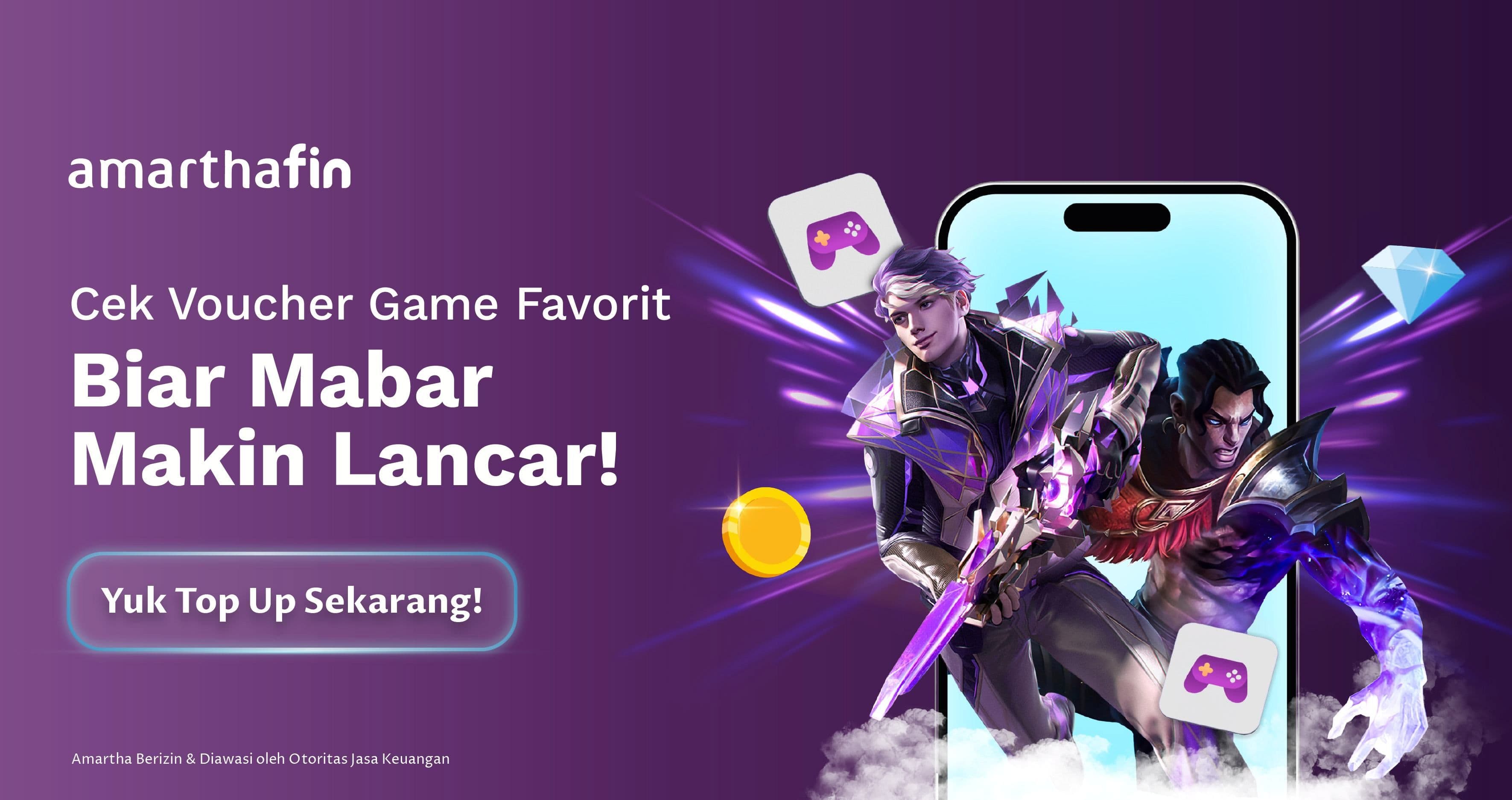 Top Up Game Favorit Makin Gampang di AmarthaFin!