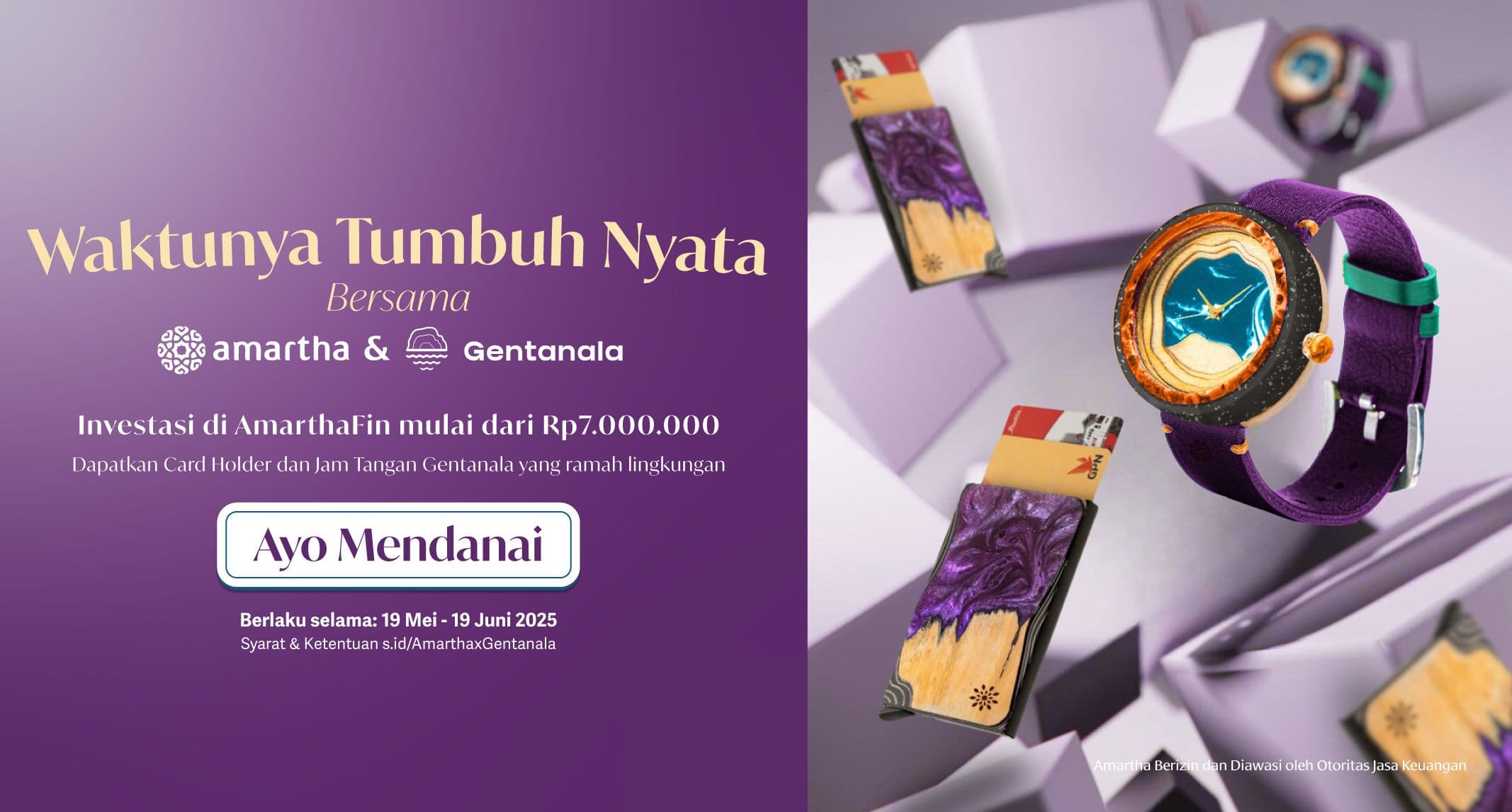 Dapatkan Merchandise Amartha & Gentanala dengan Investasi di Celengan AmarthaFin!