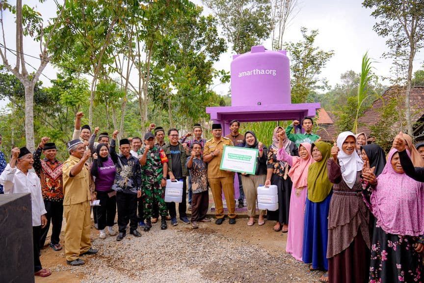 Darurat Kekeringan di Jawa Timur, Amartha Fasilitasi Pembangunan Sumur dan Sarana Air Bersih Untuk Dukung Produktivitas Warga
