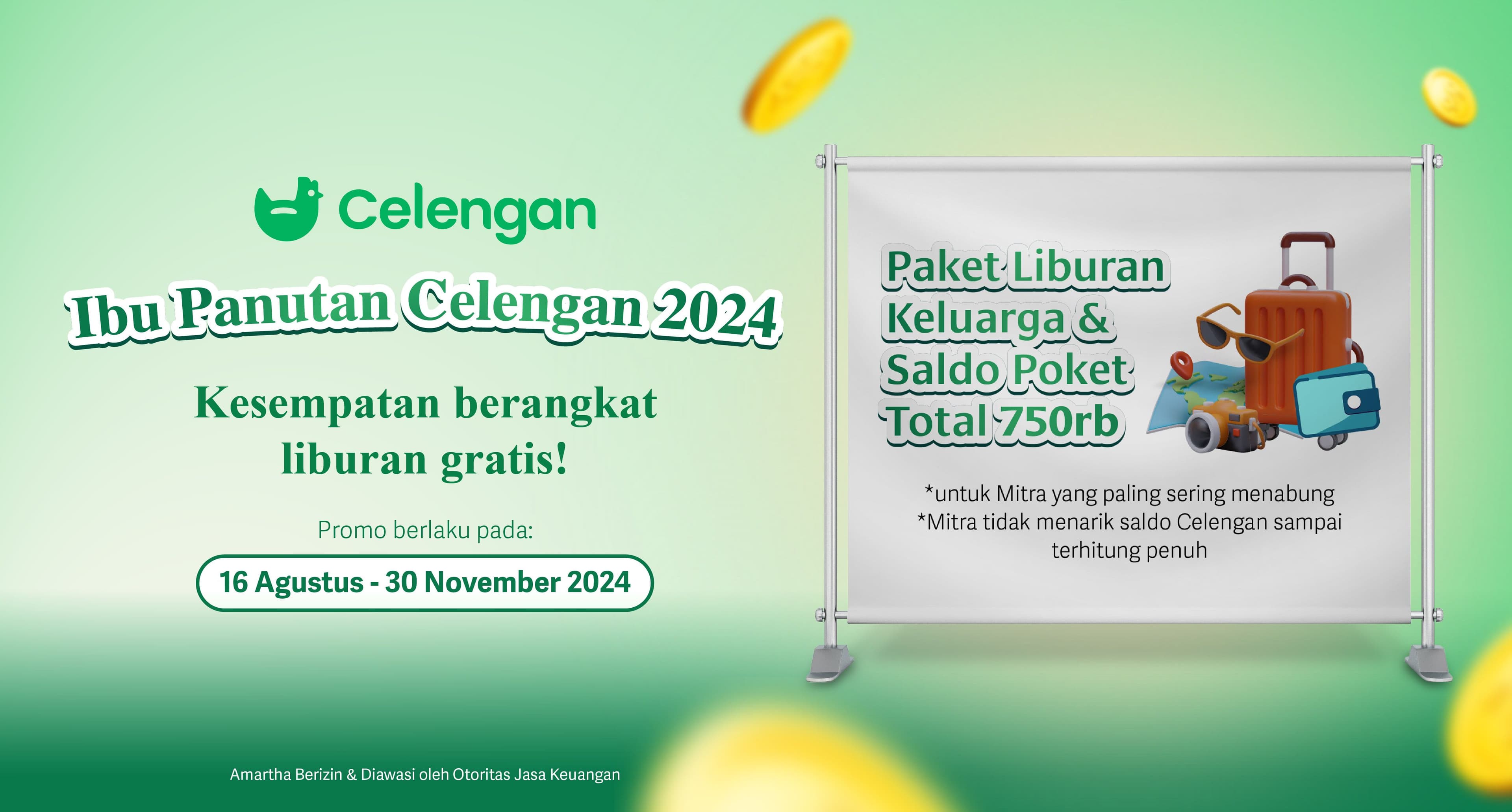Jadi Ibu Panutan Celengan 2024, Bisa Berangkat Liburan!