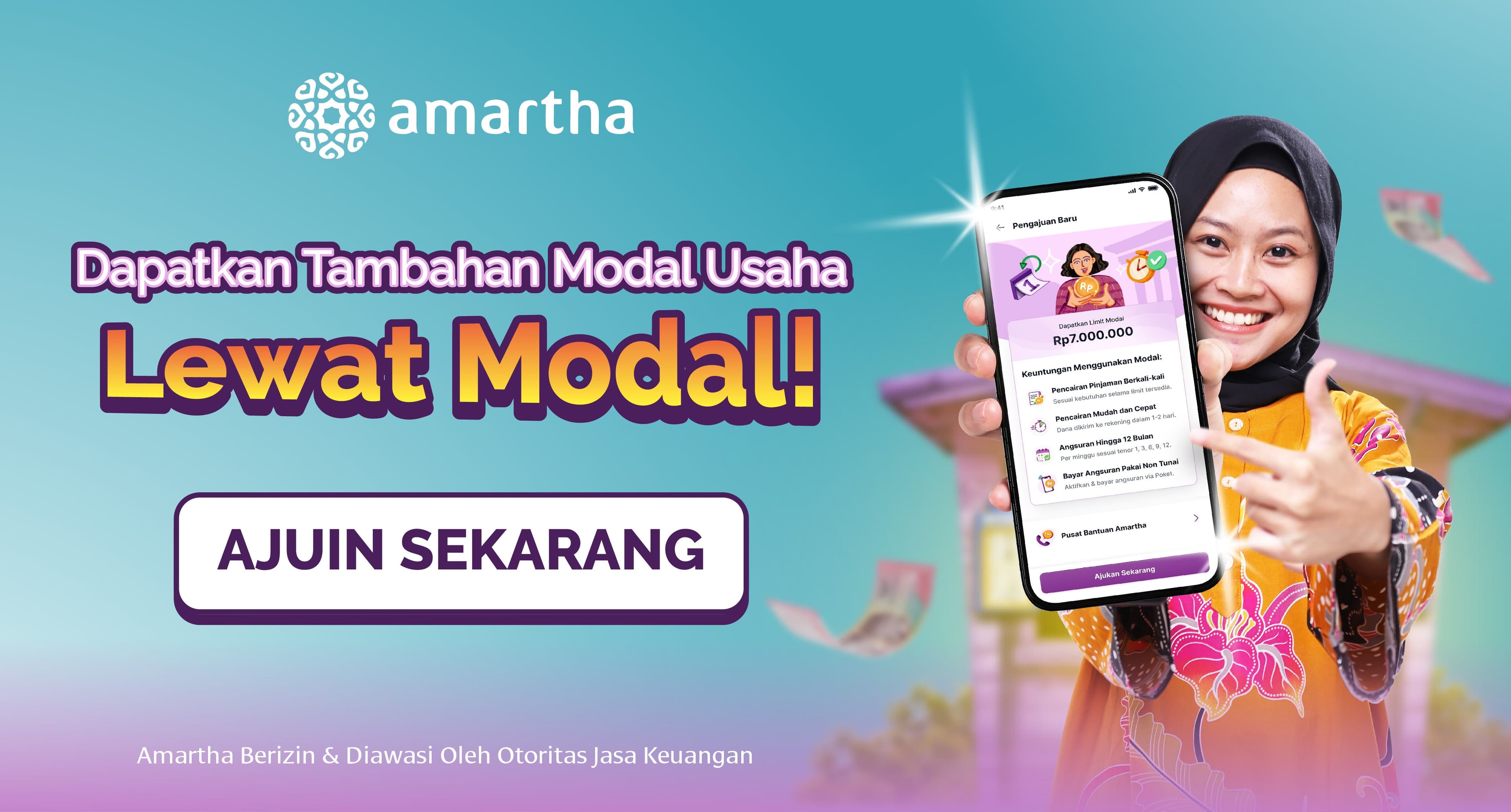 Butuh Dana Fleksibel dan Cepat? Ajukan Modal di Amartha Sekarang!