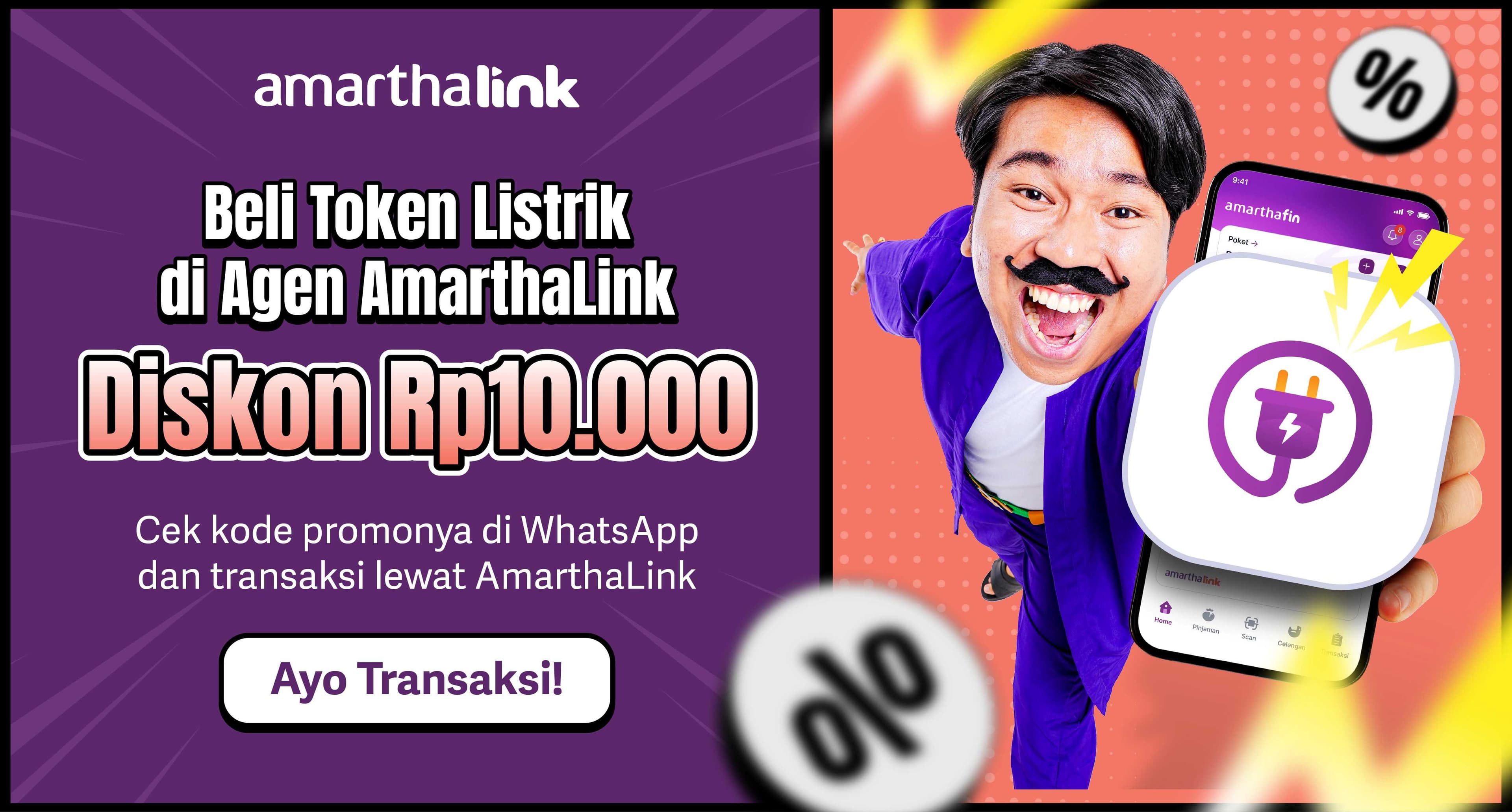 Transaksi Token Listrik Lewat Agen AmarthaLink: Lebih Hemat, Lebih Mudah!