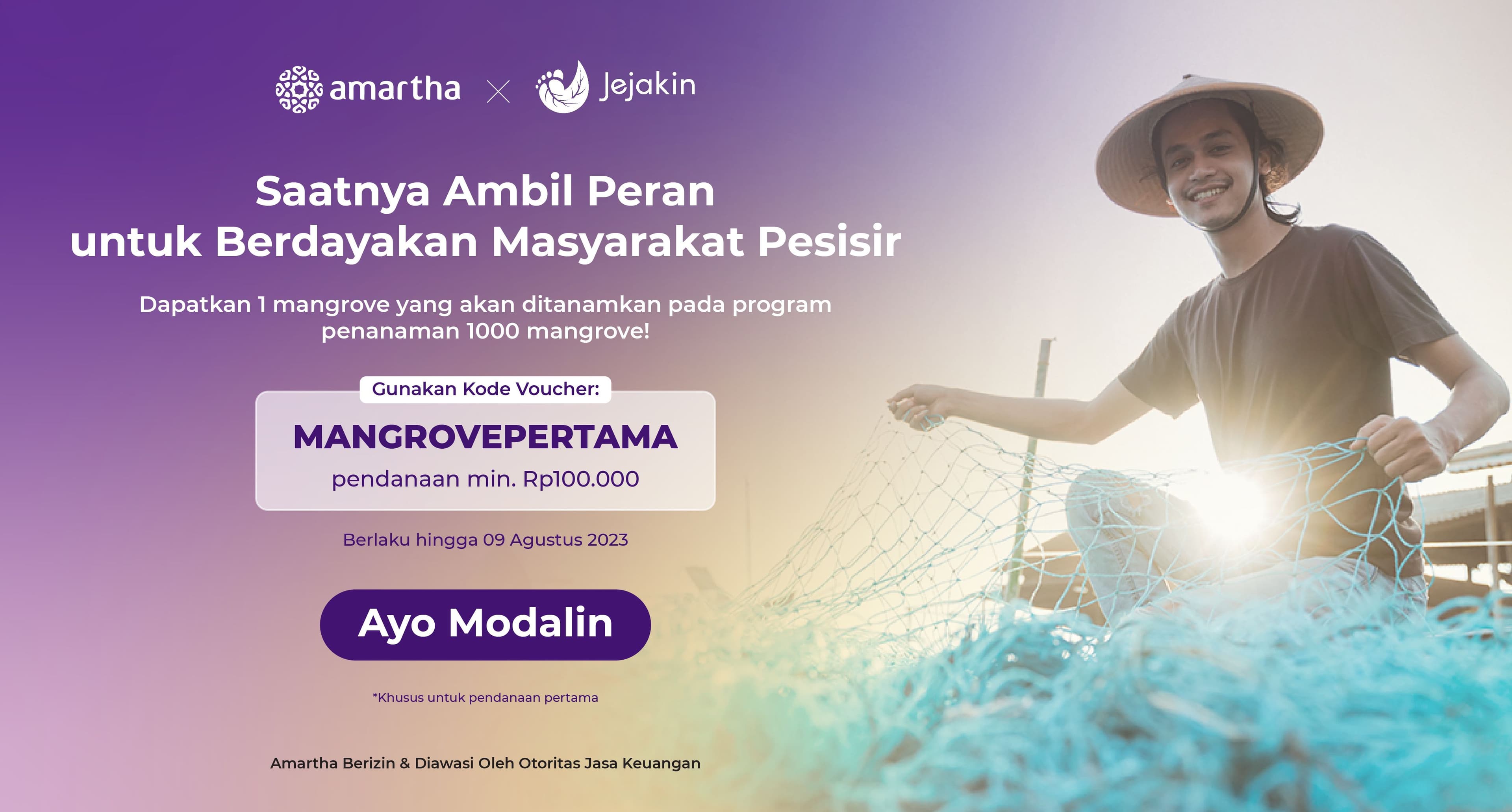 Pendanaan Pertama Sebarkan Banyak Dampak, Ayo Join Mangrove #TanamPenuhDampak!