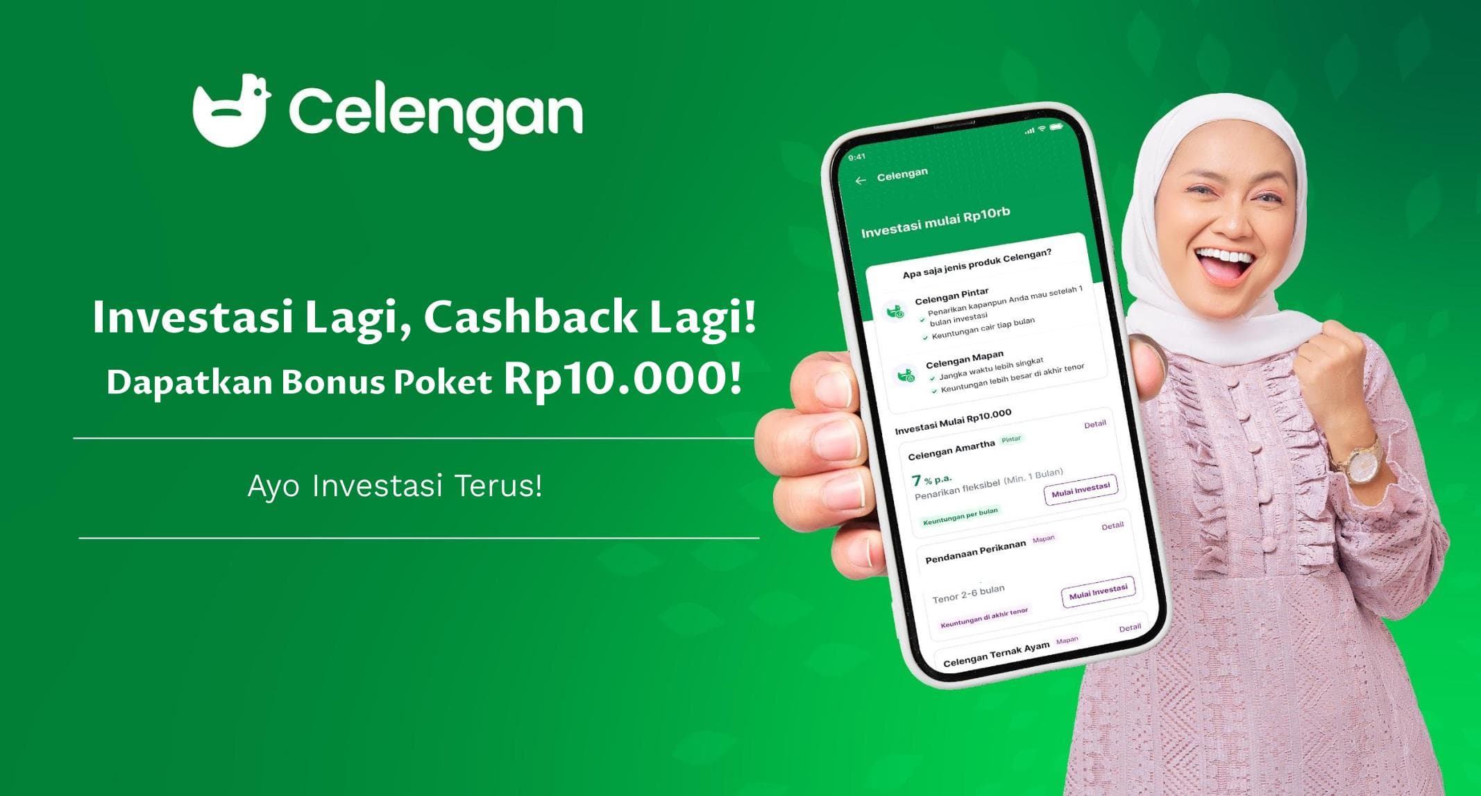 Rajin Bayar Angsuran Dapat Promo Cashback Investasi!