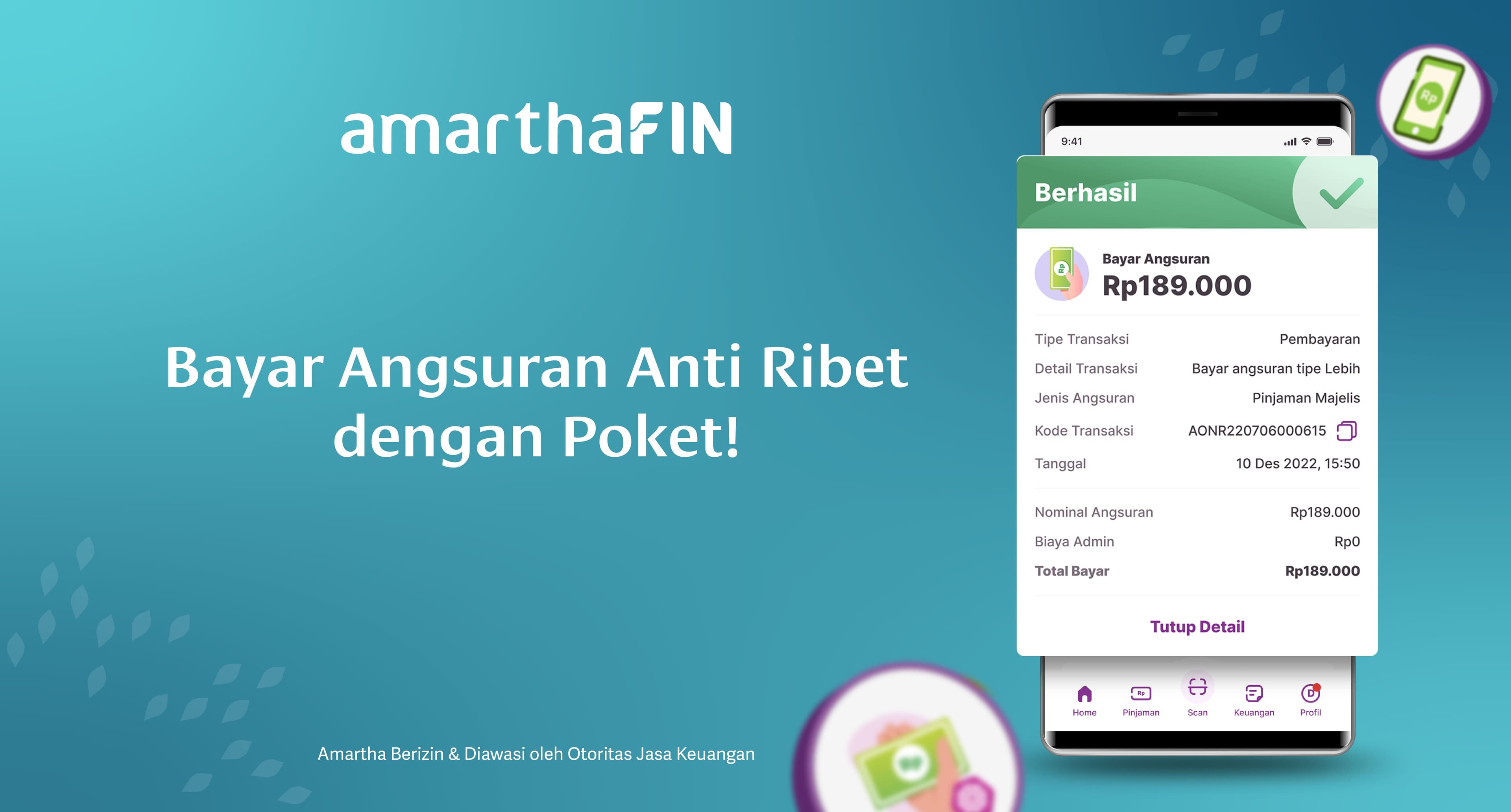 Bayar Angsuran Gak Pake Ribet, Pilih Metode Pembayaran Poket Aja!