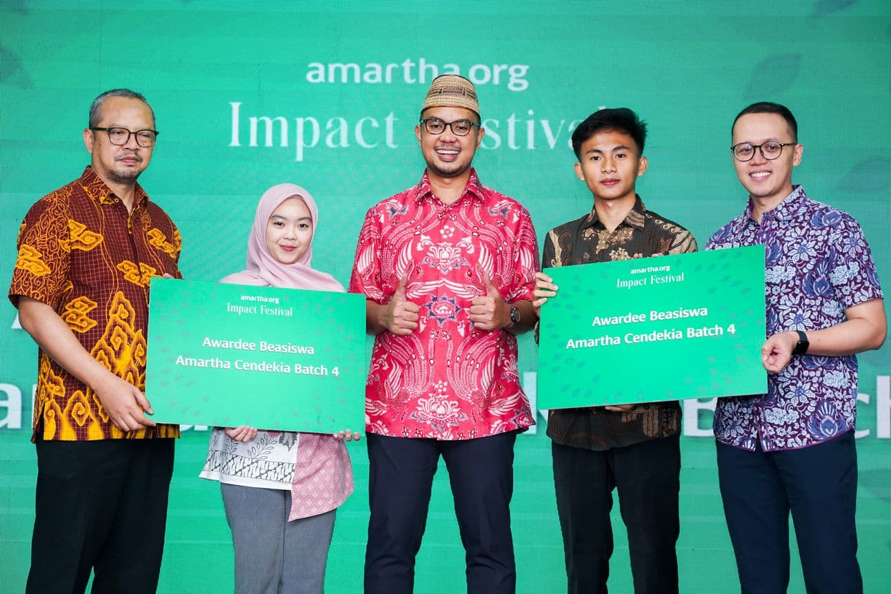 Bangun Desa Lewat Pendidikan, Amartha.org Komitmen Salurkan Rp10 Miliar Beasiswa Bagi Pelajar di Daerah