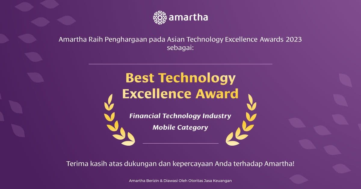 Amartha Raih Penghargaan Internasional se-Asia di Bidang Teknologi, Dorong Transformasi Digital UMKM Akar Rumput