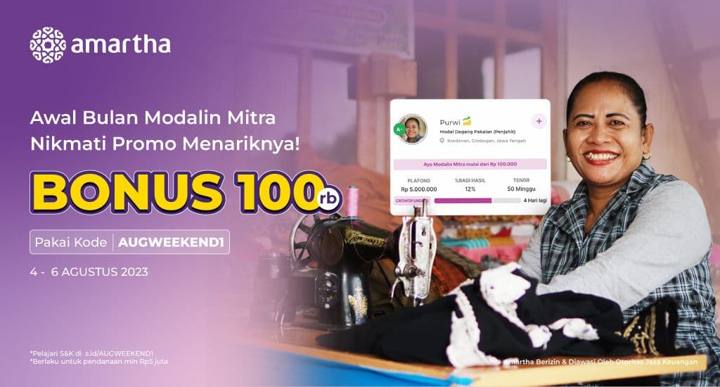 Awal Bulan Modalin Mitra, Nikmati Promo Menariknya!