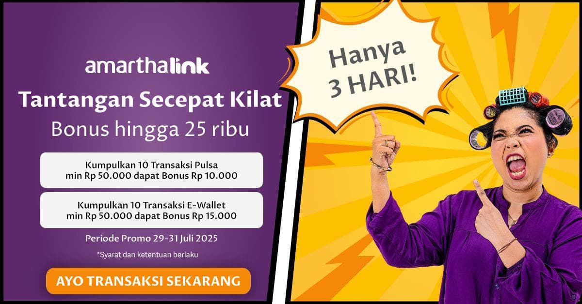 Tantangan Secepat Kilat untuk Agen AmarthaLink!