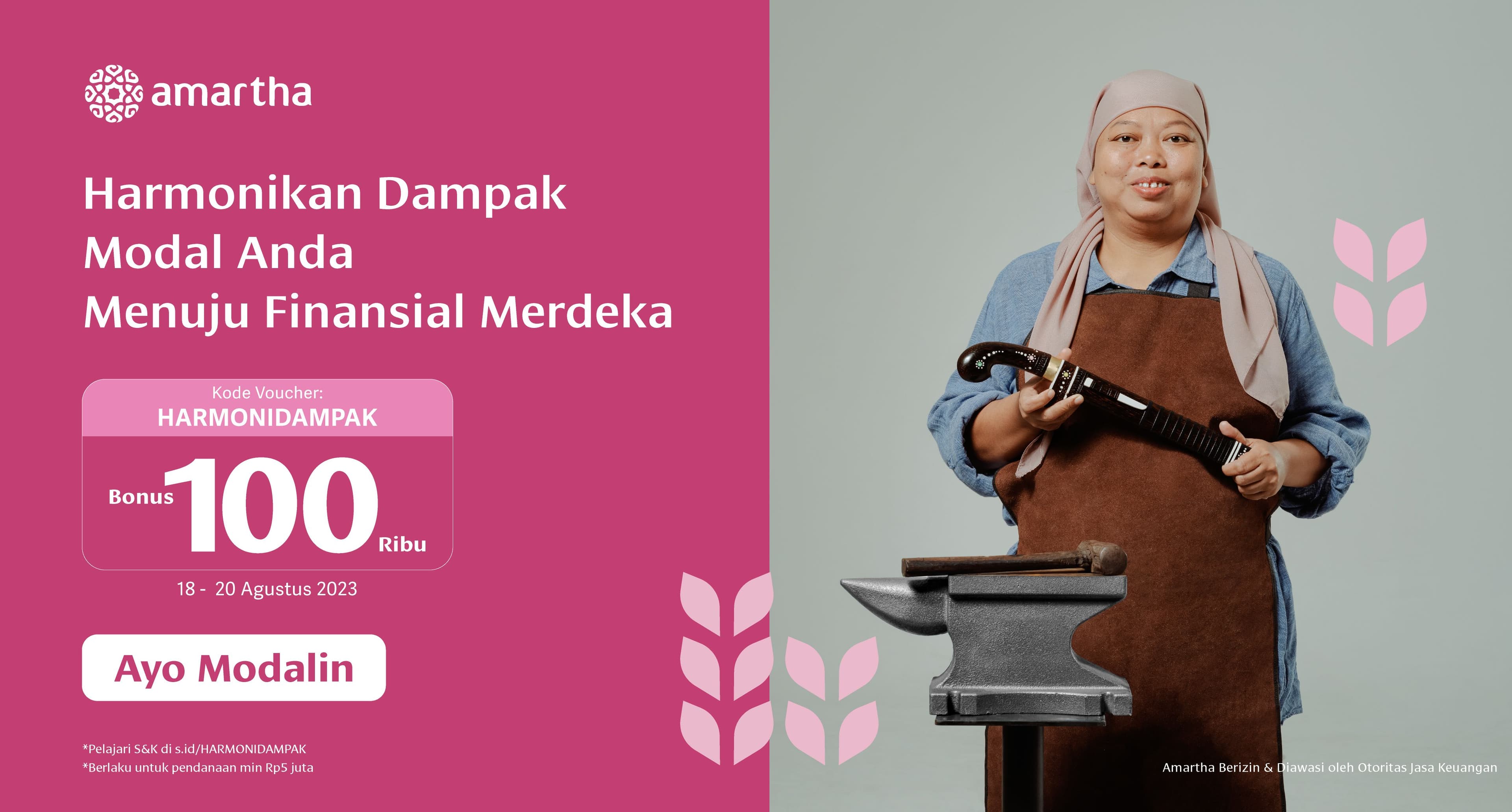Harmonikan Dampak Modal Anda Menuju Finansial Merdeka. Ambil Bonusnya!