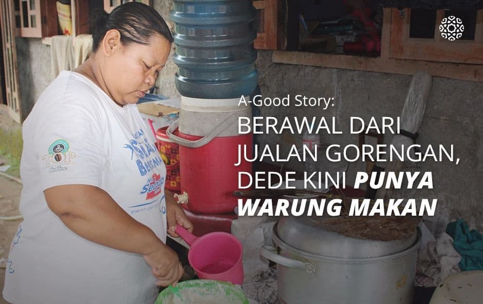 Berawal dari Jualan Gorengan, Dede Kini Punya Warung Makan