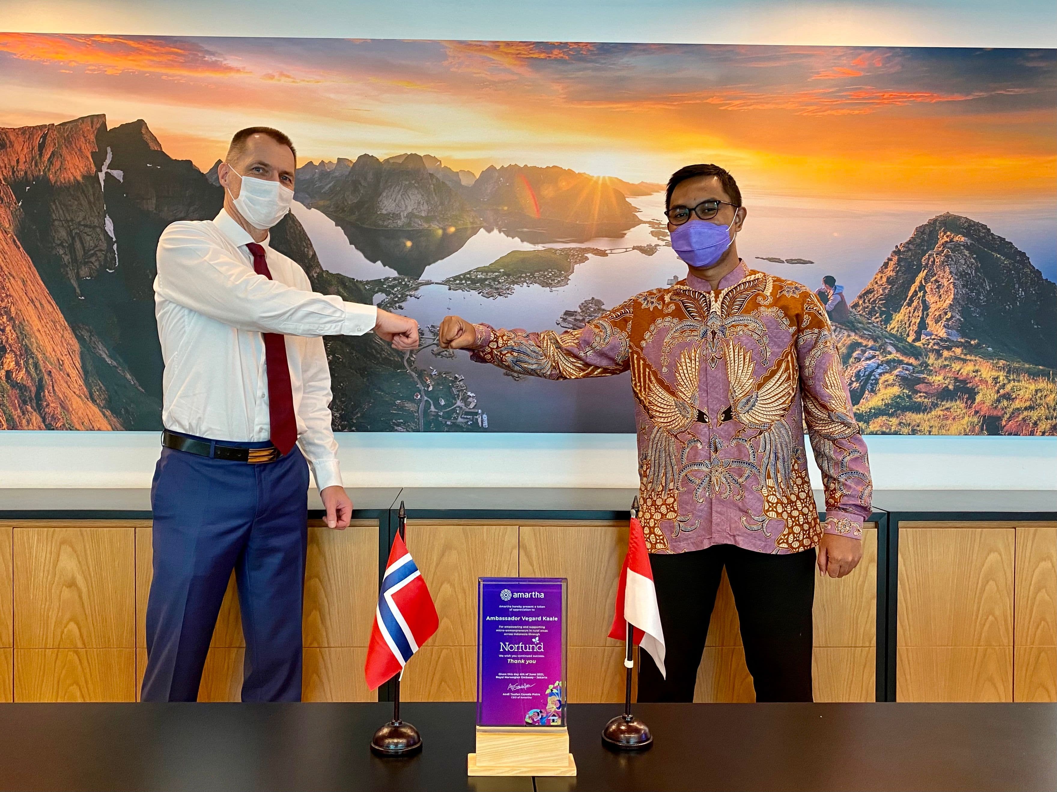 Amartha and Norfund, Norwegian Development Fund, Start Partnership to Provide Capital Digitizing Informal Economies