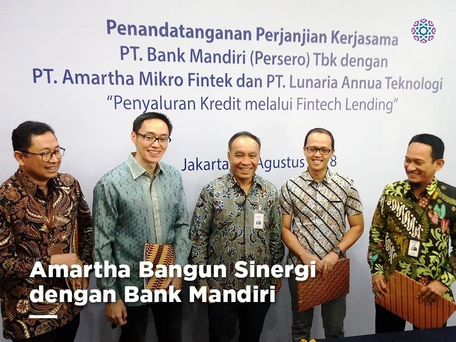 Amartha Bangun Sinergi dengan Bank Mandiri