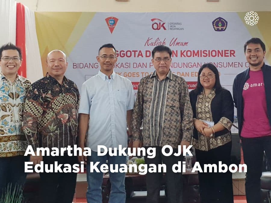 Amartha dan OJK Dukung Edukasi Keuangan di Ambon