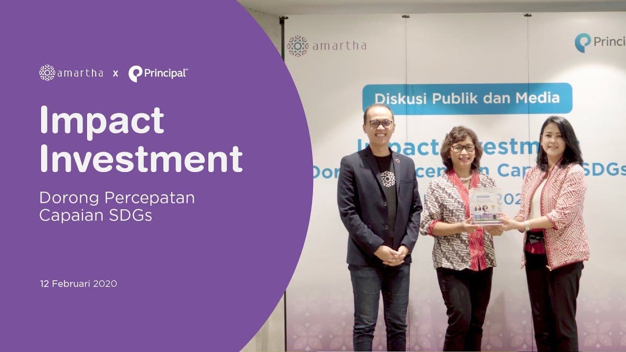 Amartha dan Principal Mainstreaming Impact Investment, Dorong Percepatan Capaian SDGs