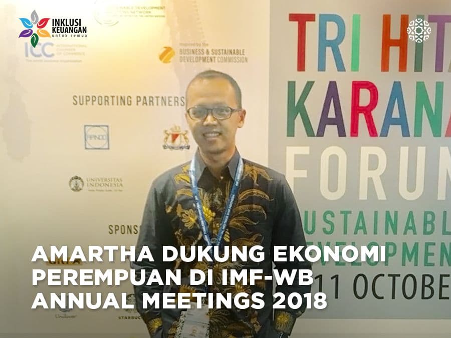 Amartha Dukung Ekonomi Perempuan di IMF-WB Annual Meetings 2018