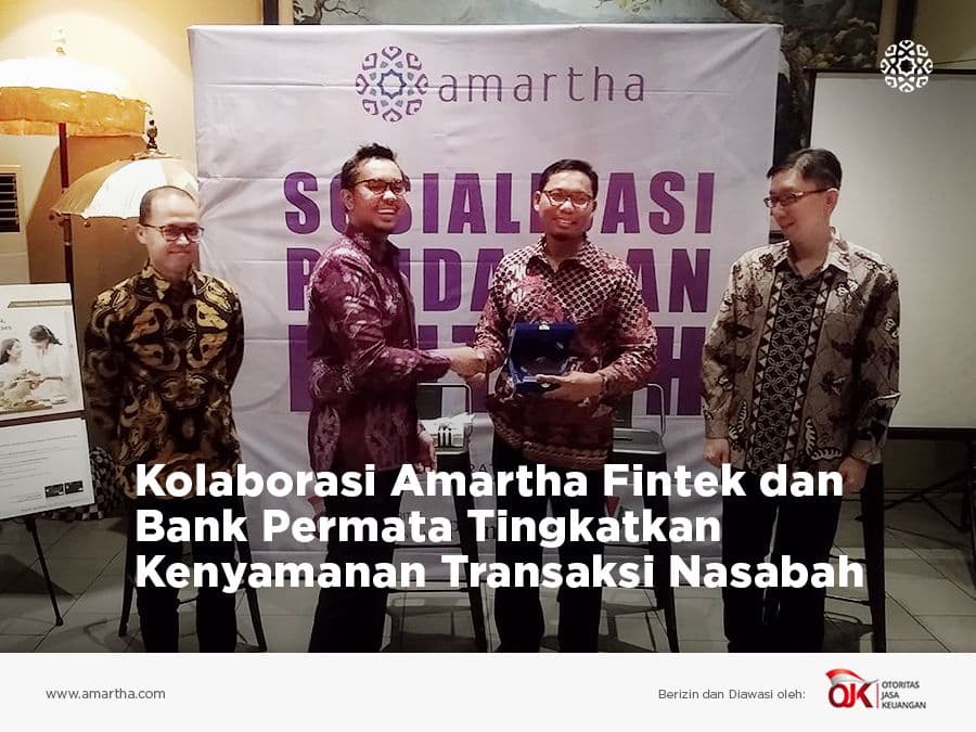 Amartha Fintek dan Bank Permata Berkolaborasi Tingkatkan Keamanan Transaksi Fintech
