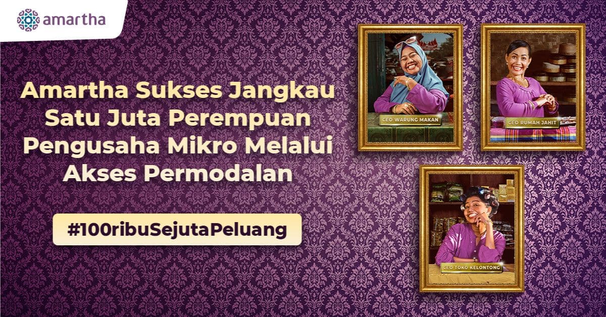 Amartha Jangkau Satu Juta CEO UMKM Melalui Akses Permodalan