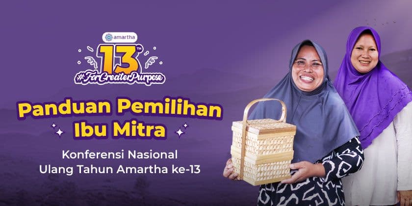 Amartha Mencari 30 Ibu Mitra Terbaik! Cek Panduan Pemilihan Ibu Mitra Di sini