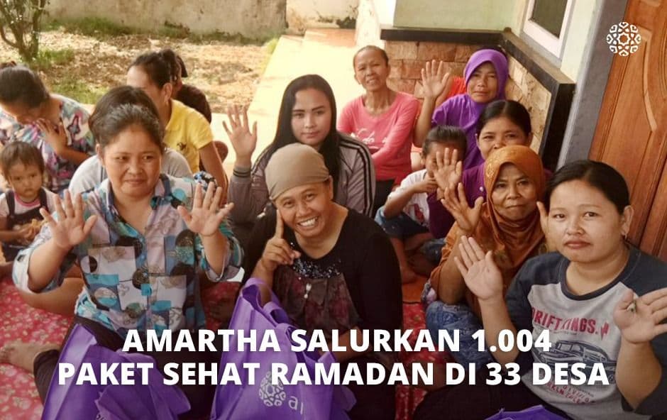 Amartha Salurkan 1.004 Paket Sehat Ramadan di 33 Desa