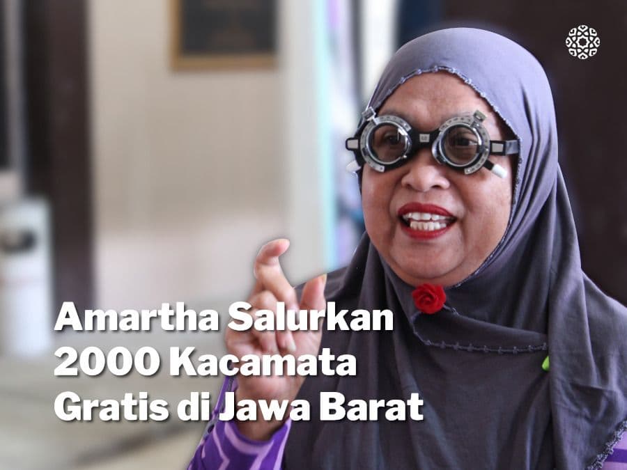 Amartha Salurkan 2000 Kacamata Gratis di Jawa Barat