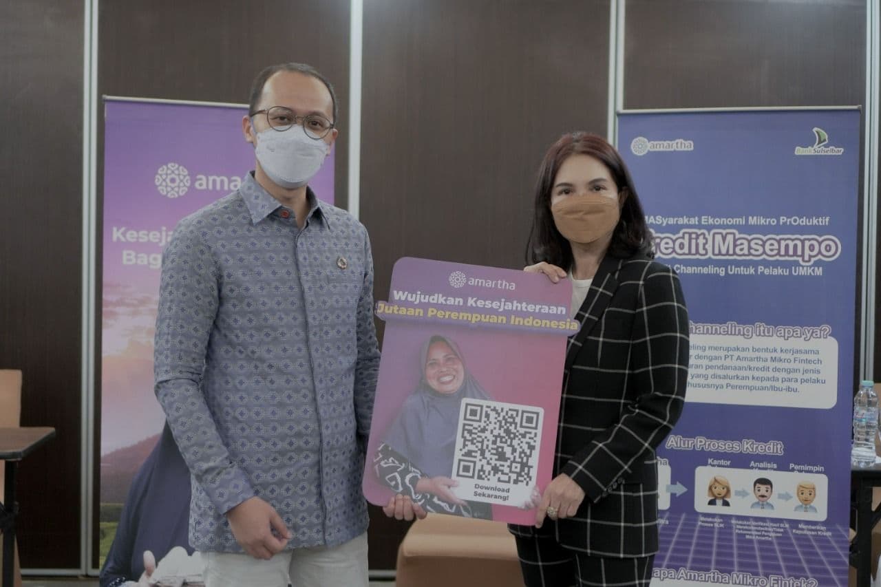 Amartha Tumbuh 96% di Sulawesi, Gandeng Bank Sulselbar untuk Percepatan Penyaluran ke UMKM
