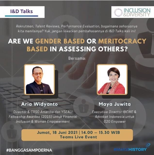 Are We Gender Based or Meritocracy Based in Assessing Others?
