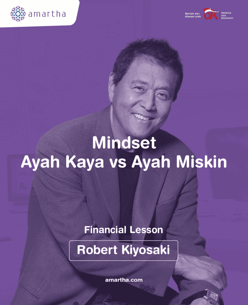 Ayah Kaya vs Ayah Miskin. Pelajaran Finansial Berharga Robert Kiyosaki!