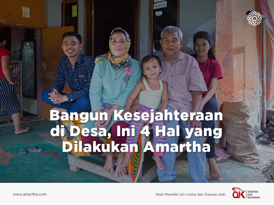 Bangun Kesejahteraan di Desa, Ini 4 Hal yang Dilakukan Amartha