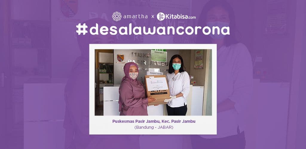 #DesaLawanCorona - Amartha Salurkan Donasi ke Puskesmas Pasir Jambu, Bandung