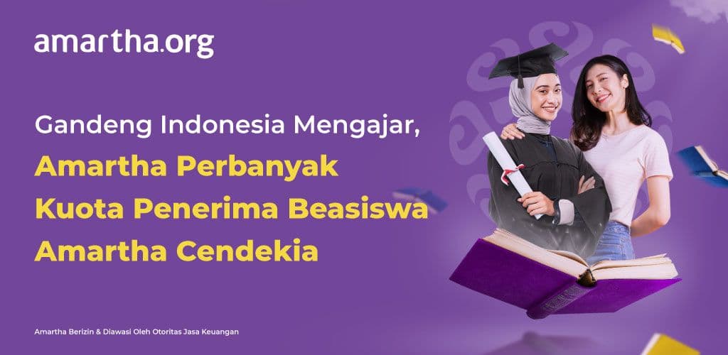 Gandeng Indonesia Mengajar, Amartha Perbanyak Kuota Penerima Beasiswa Amartha Cendekia
