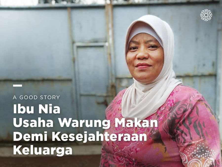 Ibu Nia, Usaha Warung Makan Demi Kesejahteraan Keluarga