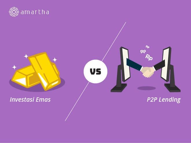 Menakar Investasi Emas dan P2P Lending, Lebih Untung Mana?