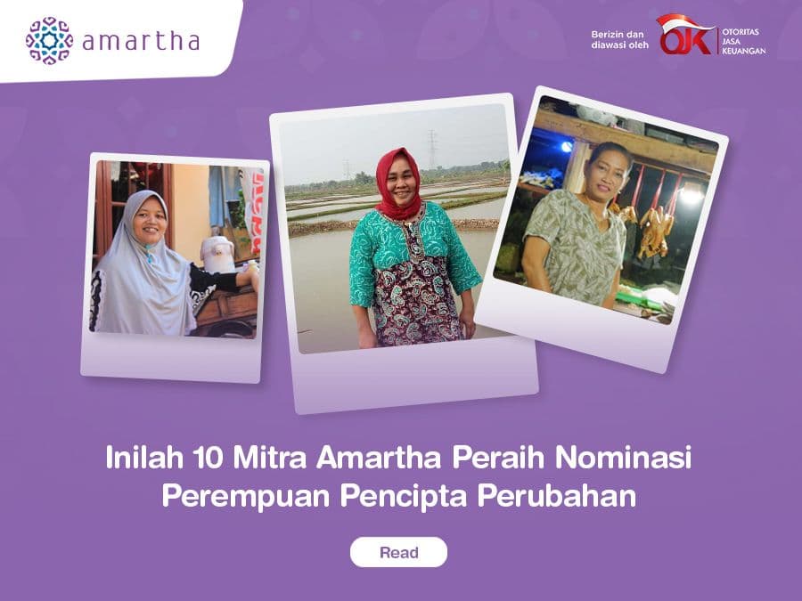 Inilah 10 Mitra Amartha Nominasi Perempuan Pencipta Perubahan 2019