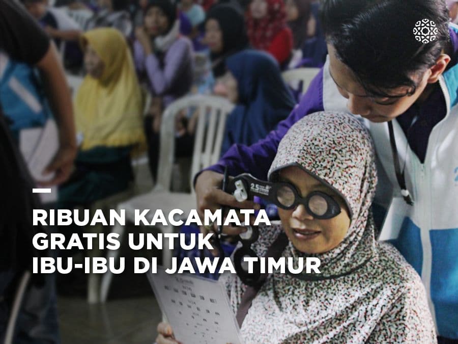 Ribuan Kacamata Gratis untuk Ibu-Ibu di Jawa Timur