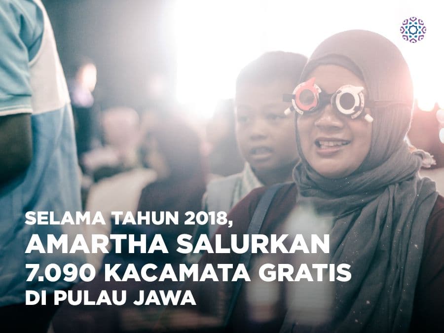 Selama Tahun 2018, Amartha Salurkan 7.090 Kacamata Gratis di Pulau Jawa
