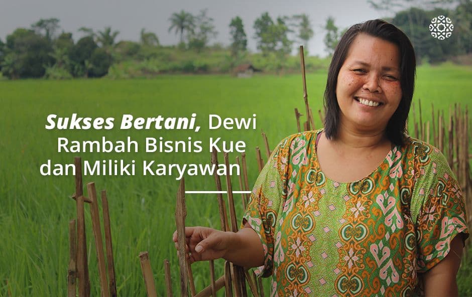 Sukses Bertani, Dewi Rambah Bisnis Kue dan Miliki Karyawan