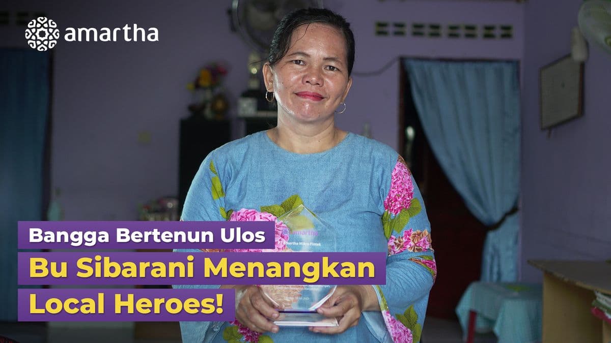 Sukses Usaha Bertenun Ulos, Mampu Menangkan AMARTHA LOCAL HEROES!