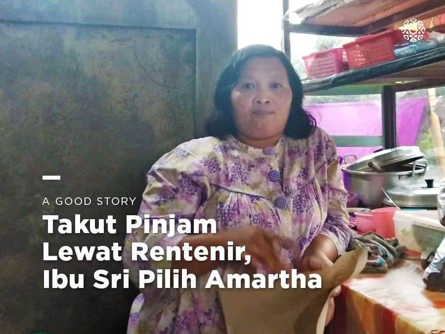 Takut Pinjam Lewat Rentenir, Ibu Sri Pilih Amartha