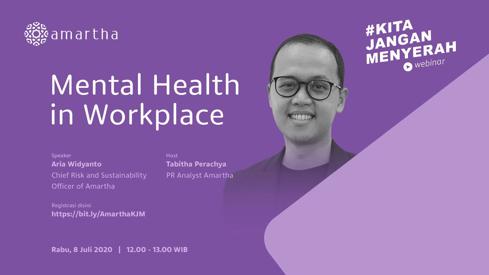 Toxic Work Environment; Kenali dan Tanggapi dengan Positif Webinar#KitaJanganMenyerah Vol 01