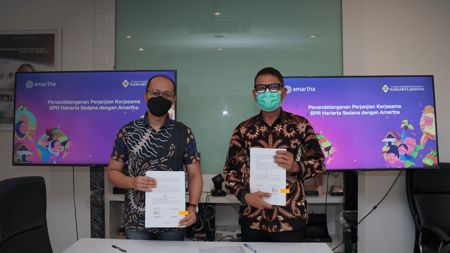 Amartha and BPR Hariarta has supported micro businesses of 100 billion IDR