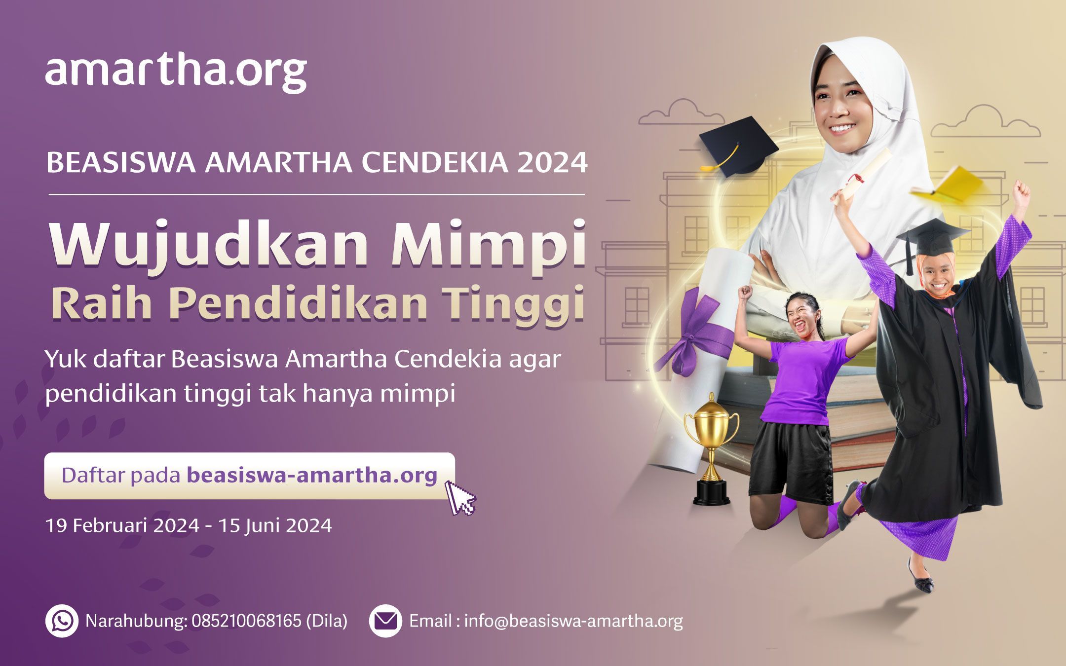 Lebih Kenal dengan Program Beasiswa Amartha